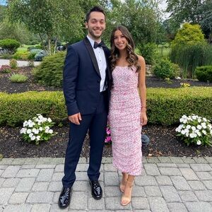 Bardot Pink Floral Midi Dress